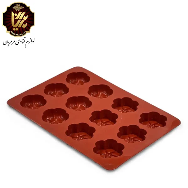 قالب سیلیکون حلوایی آفتابگردان مناسب تهیه حلوا و دسر