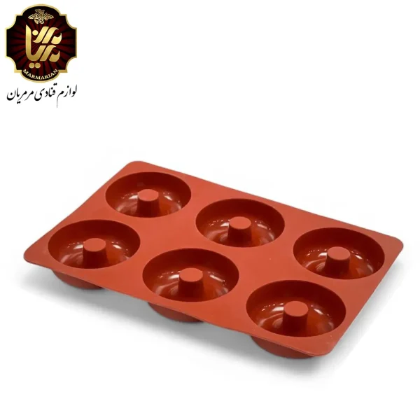 قالب سیلیکونی دونات برای پخت دونات در منزل