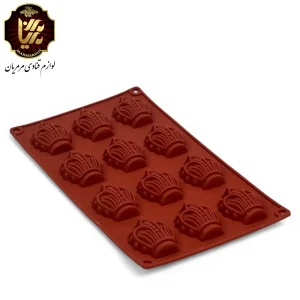 قالب سیلیکونی طرح تاج مناسب برای تهیه حلوا و دسر