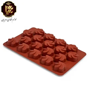 قالب سیلیکونی طرح گل نرگس برای تهیه حلوا و دسر در منزل