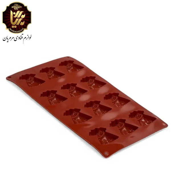 قالب سیلیکون طرح دامن برای تهیه دسر و حلوا و شیرینی