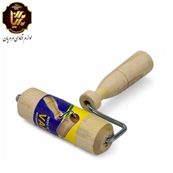 وردنه چوبی غلطکی بزرگ