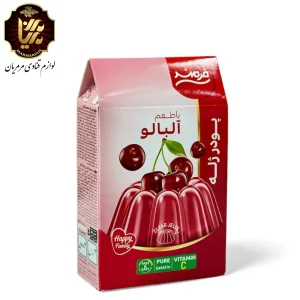 پودر ژله آلبالو 100 گرمی فرمند