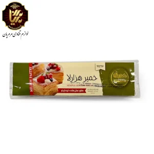 خمیر هزارلا آماده با بافت لایه لایه و مناسب شیرینی پزی