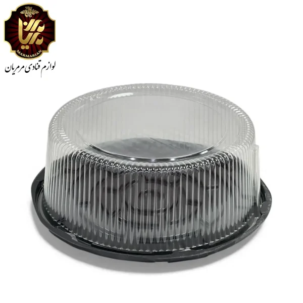 محافظ کیک طلقی شفاف مناسب کیک