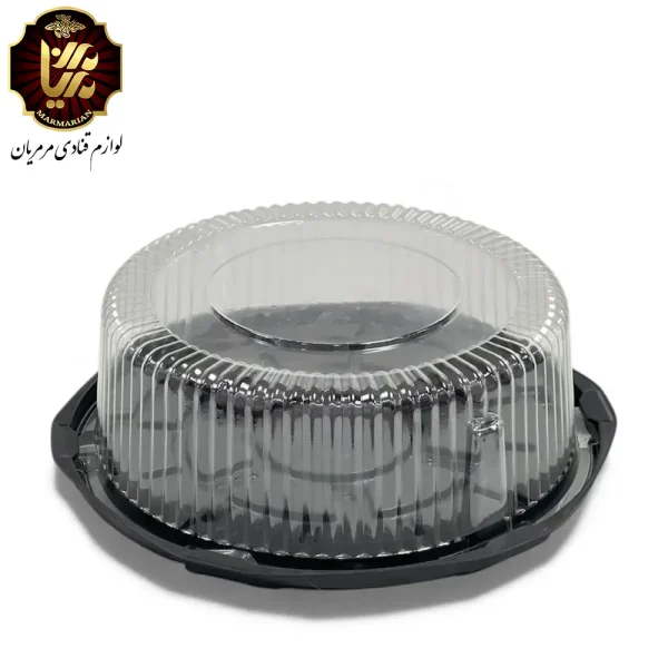 محافظ کیک طلقی شفاف مناسب کیک