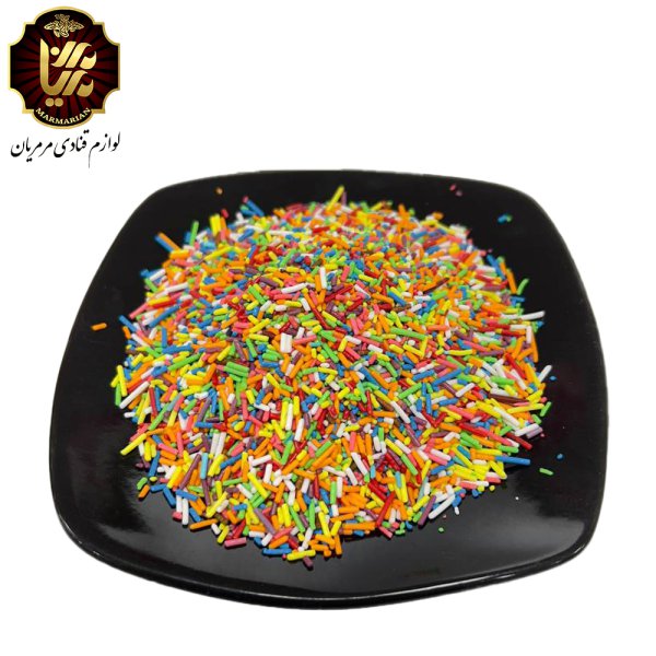 ترافل رشته ای رنگی مخلوط