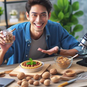 آموزش طرز تهیه تارت آجیلی