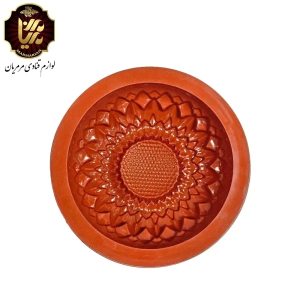 پشت قالب سیلیکون دسری گل داوودی