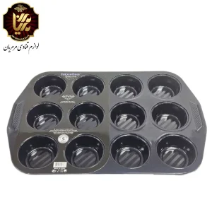 قالب مافین 12 خانه تفلون الماس