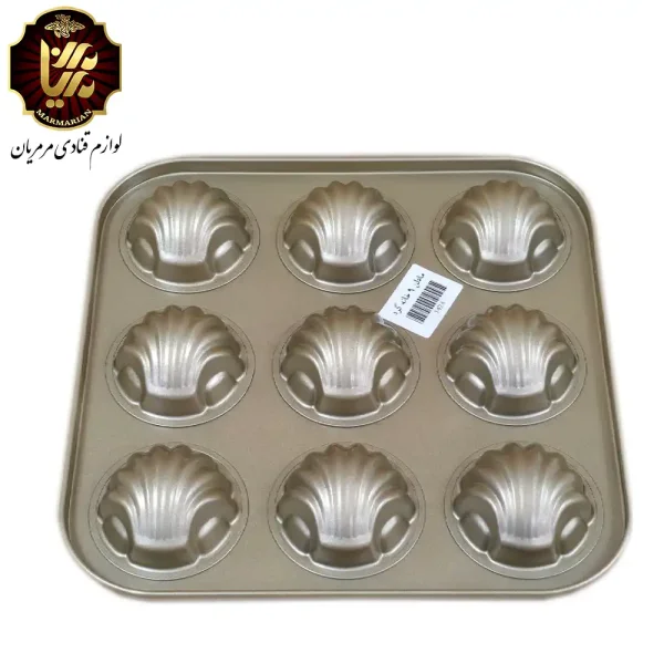 قالب مادلن گرد 9 خانه