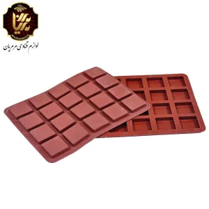 قالب سیلیکون مربع پولکی