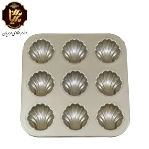 قالب مادلن گرد 9 خانه