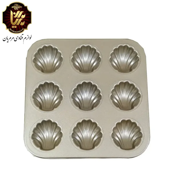 قالب مادلن گرد 9 خانه
