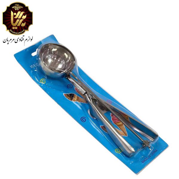 اسکوپ بستنی استیل چرخشی