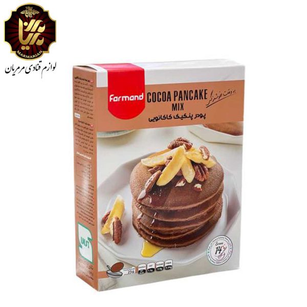 پودر پنکیک کاکائویی فرمند