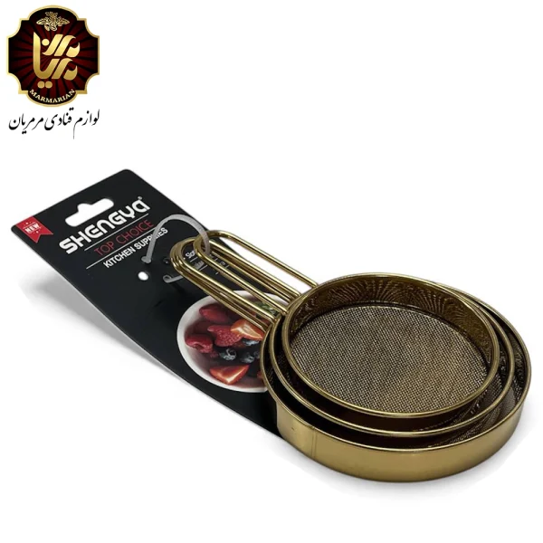 ست الک مینی ۳ عددی طلایی شنگیا