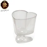 جام دسری مدل قلب مخصوص ژله