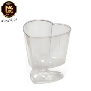 جام دسری مدل قلب مخصوص ژله