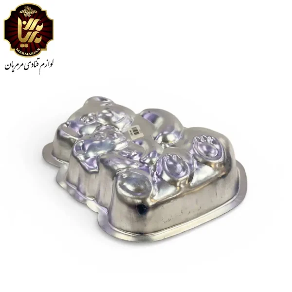 قالب کیک آلومینیومی طرح خرس مناسب کیک