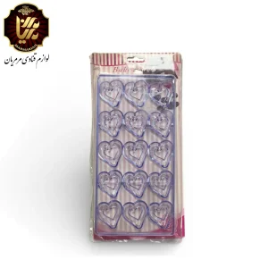 قالب پلی کربنات مخصوص شکلات طرح قلب