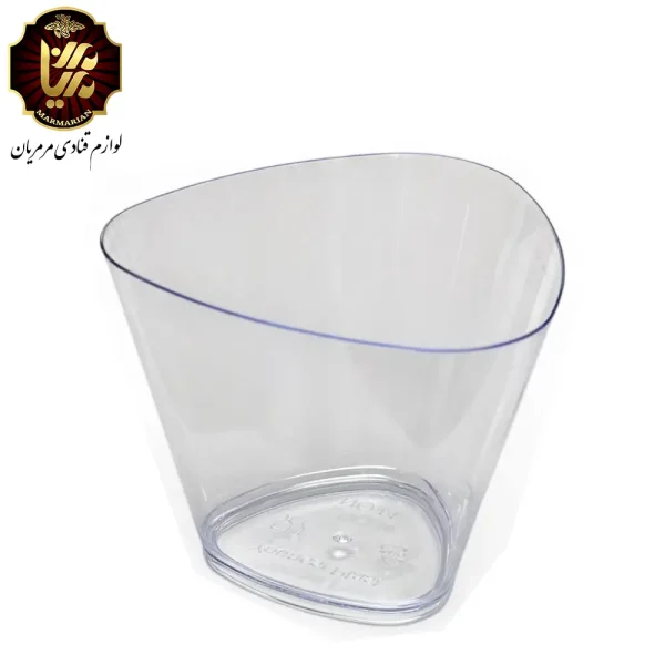 جام دسری مدل دسری 3گوش مخصوص ژله