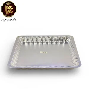 قالب کیک مربع جنس آلومینیومی برای پخت کیک