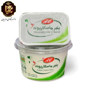 پنیر ماسکارپونه مناسب شیرینی‌پزی برند کاله