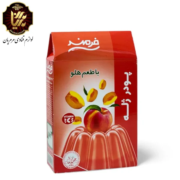 پودر ژله هلو 100 گرمی فرمند