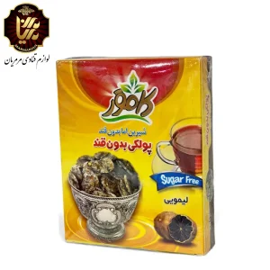 پولکی بدون قند طعم لیمویی کامور