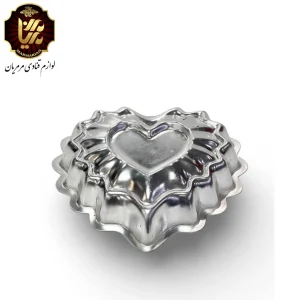 جعبه کیک آلومینیومی قلب مناسب پخت کیک