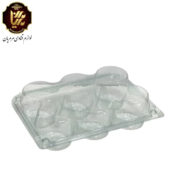 باکس طلقی مخصوص حمل کاپ کیک