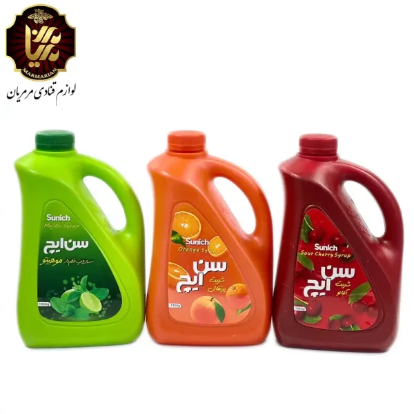 انواع شربت سن ایچ میوه ای ۲ لیتری