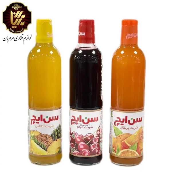 انواع شربت سن ایچ میوه ای