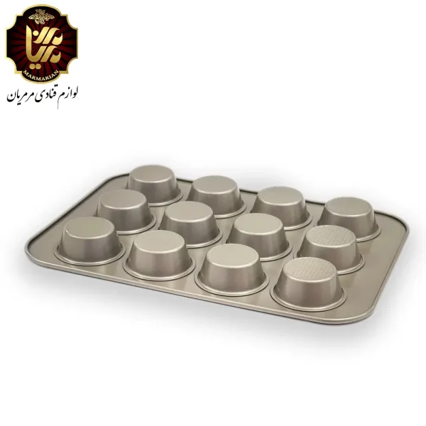 قالب مافین ۱۲ خانه برند شین مخصوص فر